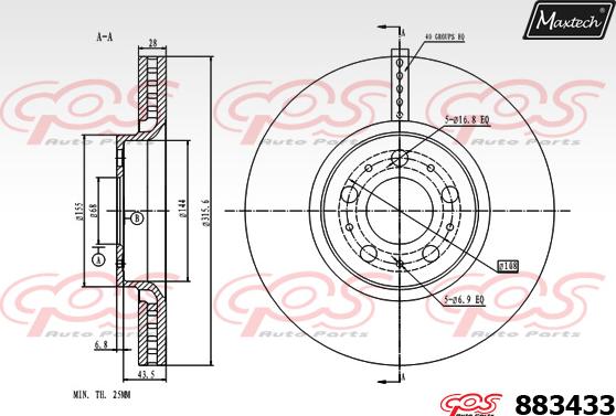 Maxtech 72940010 - Pistone, Pinza freno autozon.pro