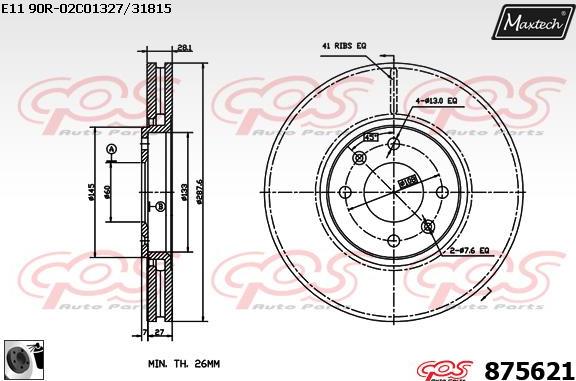 Maxtech 72948012 - Pistone, Pinza freno autozon.pro