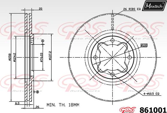 Maxtech 72948032 - Pistone, Pinza freno autozon.pro