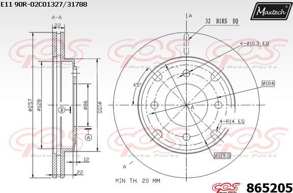 Maxtech 72938011 - Pistone, Pinza freno autozon.pro