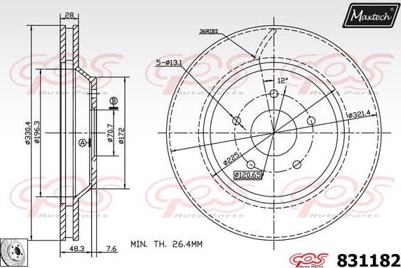 Maxtech 72718009 - Regolatore, Pinza freno stazionamento autozon.pro