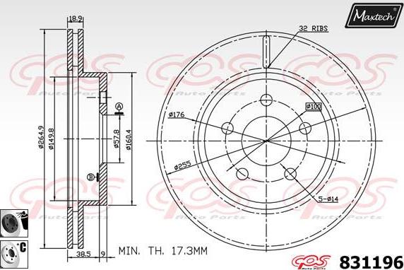 Maxtech 72718006 - Regolatore, Pinza freno stazionamento autozon.pro