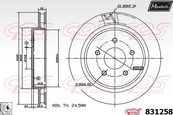 Maxtech 72718023 - Regolatore, Pinza freno stazionamento autozon.pro