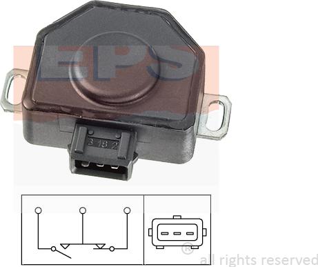 MDR EPS-1995 084 - Sensore, Regolazione valvola farfalla autozon.pro