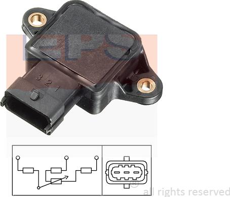 MDR EPS-1995 086 - Sensore, Regolazione valvola farfalla autozon.pro