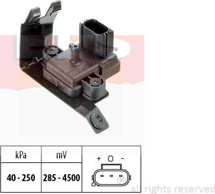 MDR EPS-1993 020 - Sensore pressione, Servofreno autozon.pro