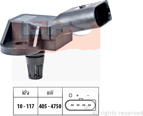 MDR EPS-1993 157 - Sensore pressione, Servofreno autozon.pro