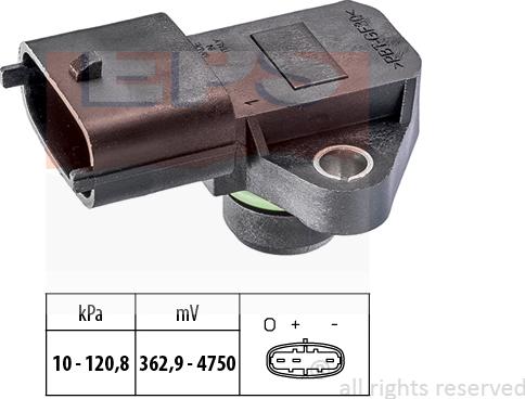 MDR EPS-1993 118 - Sensore pressione aria, Aggiustaggio altimetrico autozon.pro