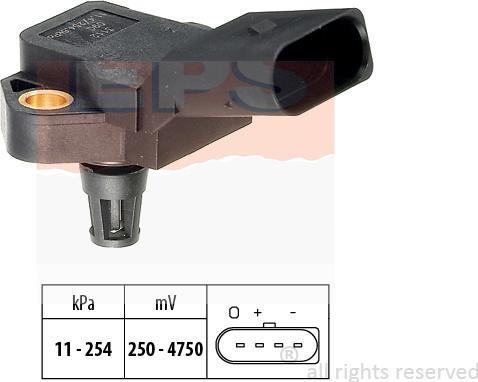 MDR EPS-1993 112 - Sensore pressione, Servofreno autozon.pro