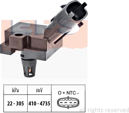 MDR EPS-1993 186 - Sensore, Pressione gas scarico autozon.pro