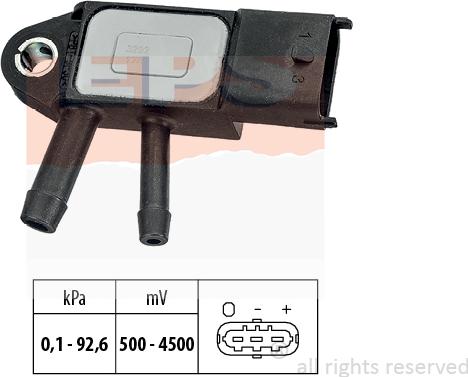 MDR EPS-1993 292 - Sensore, Pressione gas scarico autozon.pro