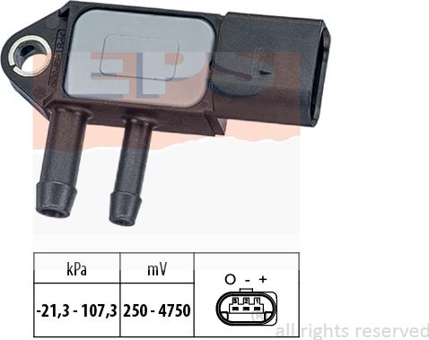 MDR EPS-1993 265 - Sensore, Pressione gas scarico autozon.pro