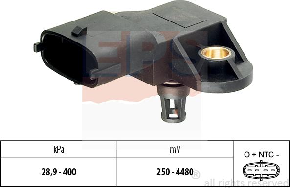 MDR EPS-1993 206 - Sensore pressione aria, Aggiustaggio altimetrico autozon.pro