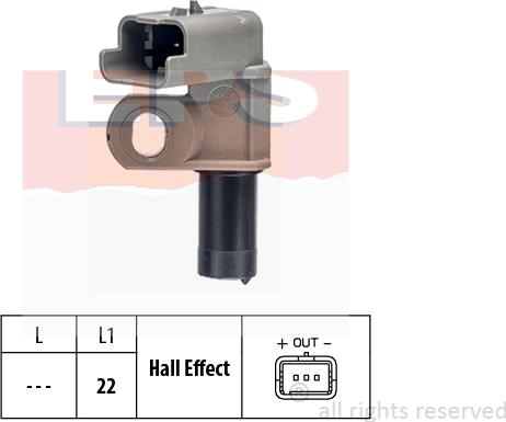 MDR EPS-1953 460 - Sensore, Posizione albero a camme autozon.pro