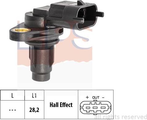 MDR EPS-1953 695 - Sensore, Posizione albero a camme autozon.pro