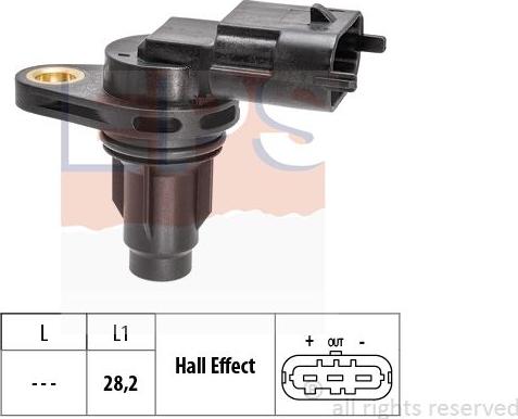 MDR EPS-1953 831 - Sensore, Posizione albero a camme autozon.pro