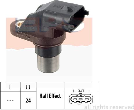 MDR EPS-1953 344 - Sensore, Posizione albero a camme autozon.pro