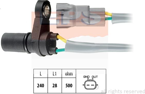 MDR EPS-1953 375 - Sensore n° giri, Cambio automatico autozon.pro