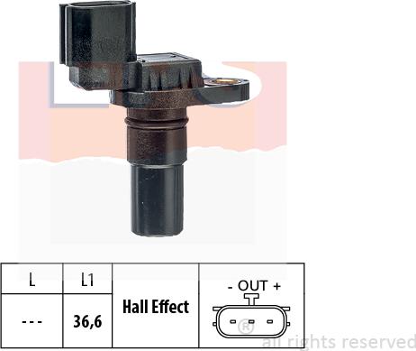 MDR EPS-1953 710 - Sensore n° giri, Cambio automatico autozon.pro