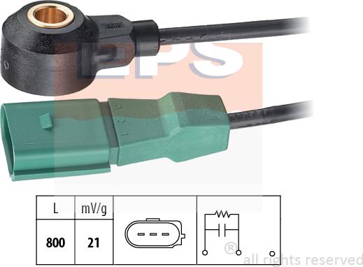 MDR EPS-1957 198 - Sensore di detonazione autozon.pro