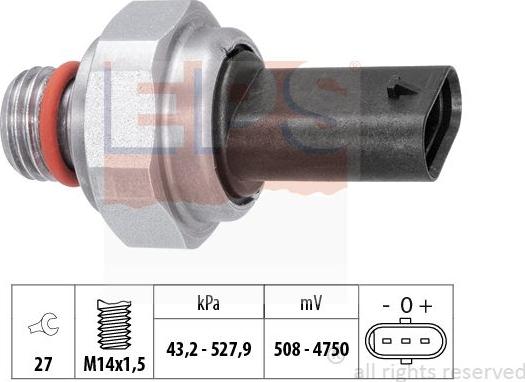 MDR EPS-1980 007 - Sensore, Pressione gas scarico autozon.pro