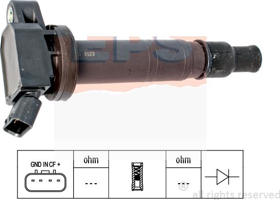 MDR EPS-1970 458 - Bobina d'accensione autozon.pro