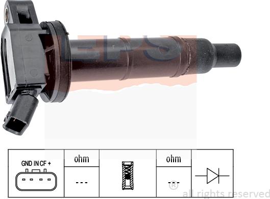 MDR EPS-1970 466 - Bobina d'accensione autozon.pro