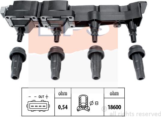 MDR EPS-1970 407 - Bobina d'accensione autozon.pro