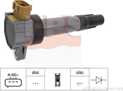 MDR EPS-1970 553 - Bobina d'accensione autozon.pro