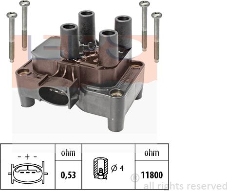 MDR EPS-1970 532 - Bobina d'accensione autozon.pro