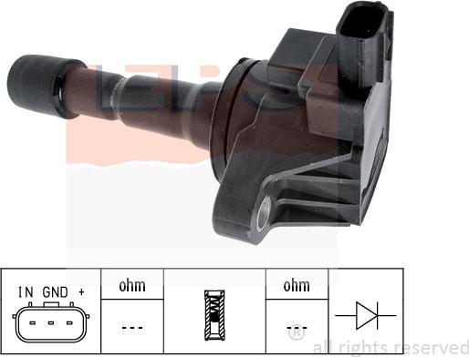 MDR EPS-1970 603 - Bobina d'accensione autozon.pro