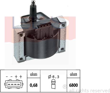 MDR EPS-1970 155 - Bobina d'accensione autozon.pro