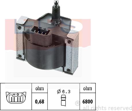 MDR EPS-1970 105 - Bobina d'accensione autozon.pro