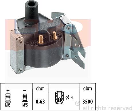 MDR EPS-1970 127 - Bobina d'accensione autozon.pro