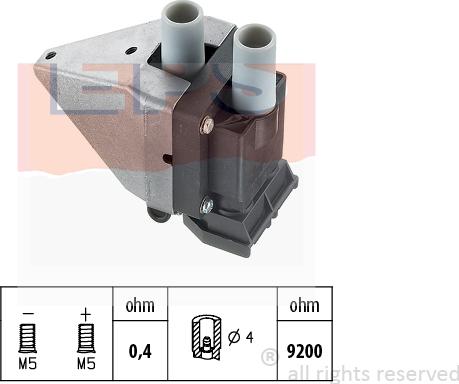 MDR EPS-1970 317 - Bobina d'accensione autozon.pro