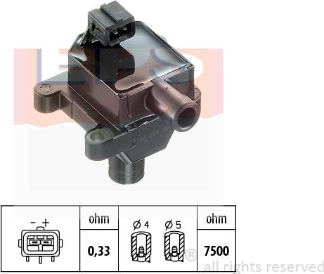 MDR EPS-1970 386 - Bobina d'accensione autozon.pro