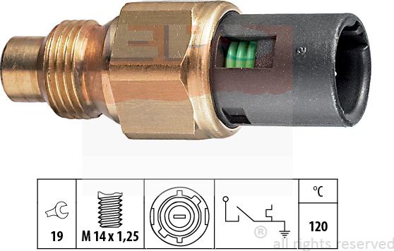 MDR EPS-1840 048 - Sensore, Temperatura refrigerante autozon.pro