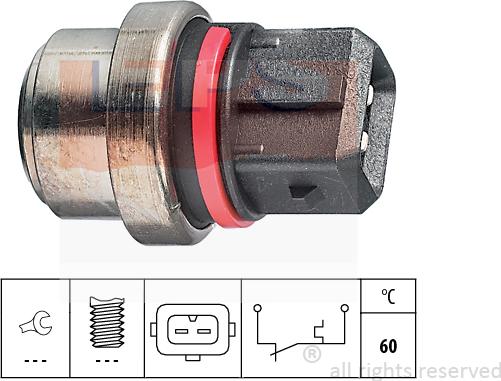 MDR EPS-1840 075 - Sensore, Temperatura refrigerante autozon.pro