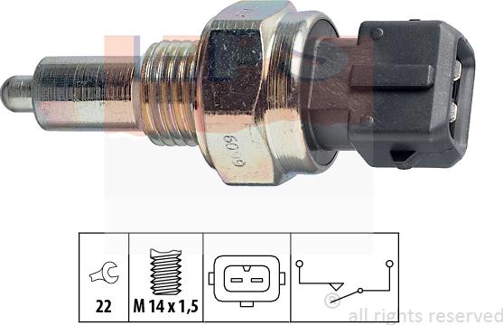 MDR EPS-1860 099 - Interruttore, Luce di retromarcia autozon.pro