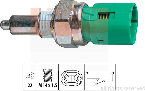 MDR EPS-1860 096 - Interruttore, Luce di retromarcia autozon.pro