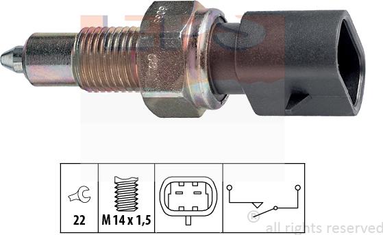 MDR EPS-1860 038 - Interruttore, Luce di retromarcia autozon.pro