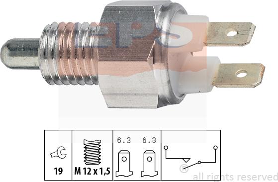 MDR EPS-1860 029 - Interruttore, Luce di retromarcia autozon.pro