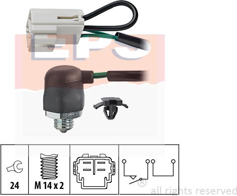 MDR EPS-1860 144 - Interruttore, Luce di retromarcia autozon.pro