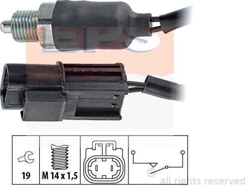 MDR EPS-1860 140 - Interruttore, Luce di retromarcia autozon.pro