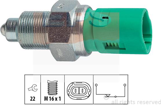 MDR EPS-1860 114 - Interruttore, Luce di retromarcia autozon.pro