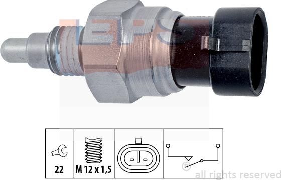 MDR EPS-1860 323 - Interruttore, Luce di retromarcia autozon.pro