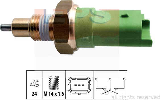 MDR EPS-1860 245 - Interruttore, Luce di retromarcia autozon.pro