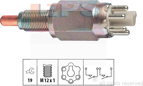 MDR EPS-1860 243 - Interruttore, Luce di retromarcia autozon.pro