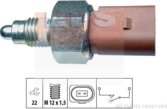 MDR EPS-1860 266 - Interruttore, Luce di retromarcia autozon.pro