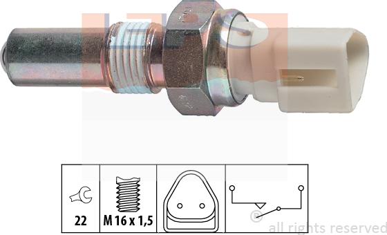 MDR EPS-1860 212 - Interruttore, Luce di retromarcia autozon.pro